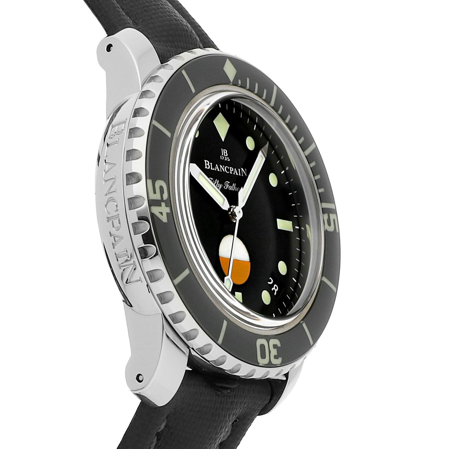 Pre Owned Blancpain Fifty Fathoms 5008 1130 B52A WatchBox