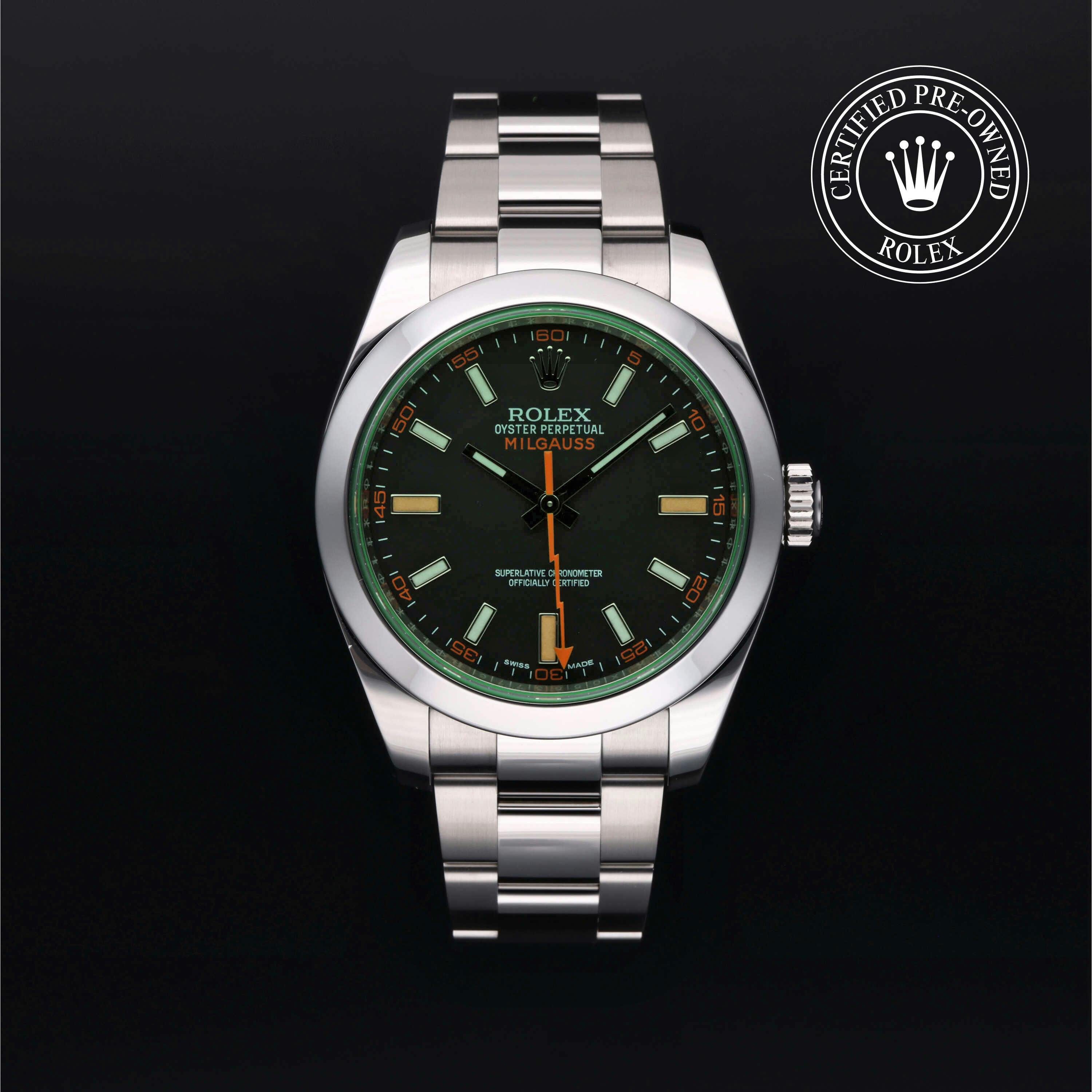 Rolex oyster perpetual hotsell milgauss 72200 cl5