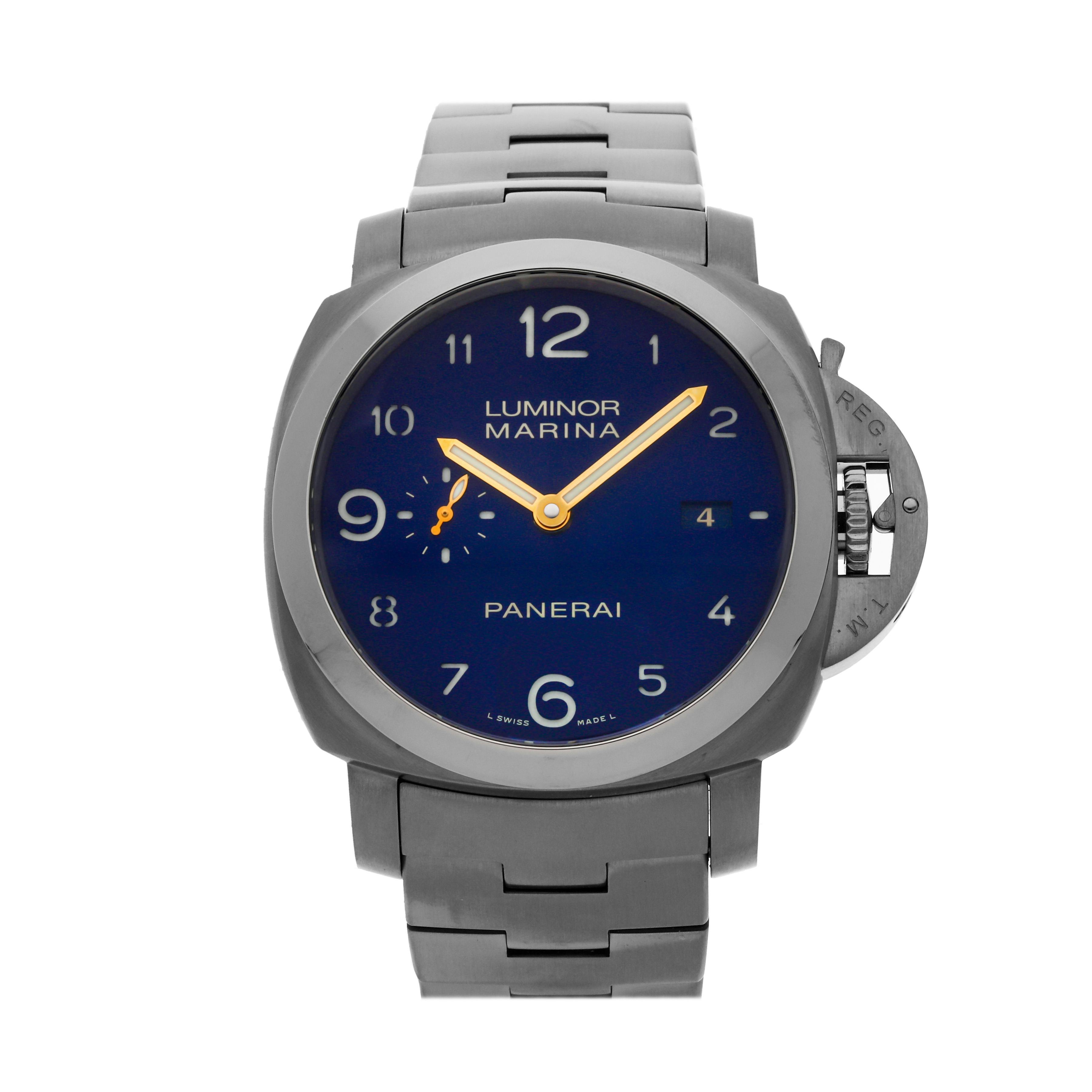 Pre Owned Panerai Luminor Marina 1950 Harrods PAM 745 Govberg