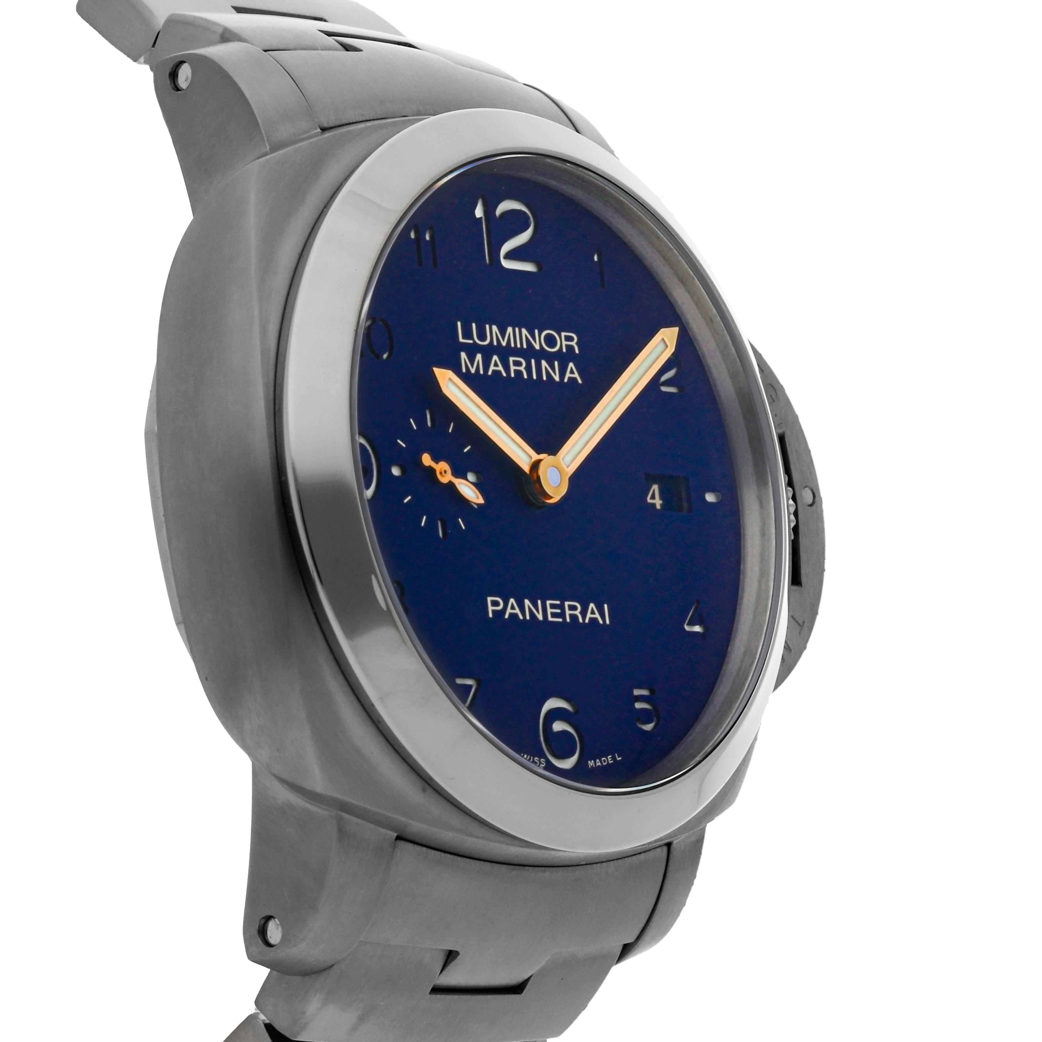 Pre Owned Panerai Luminor Marina 1950 Harrods PAM 745 Govberg