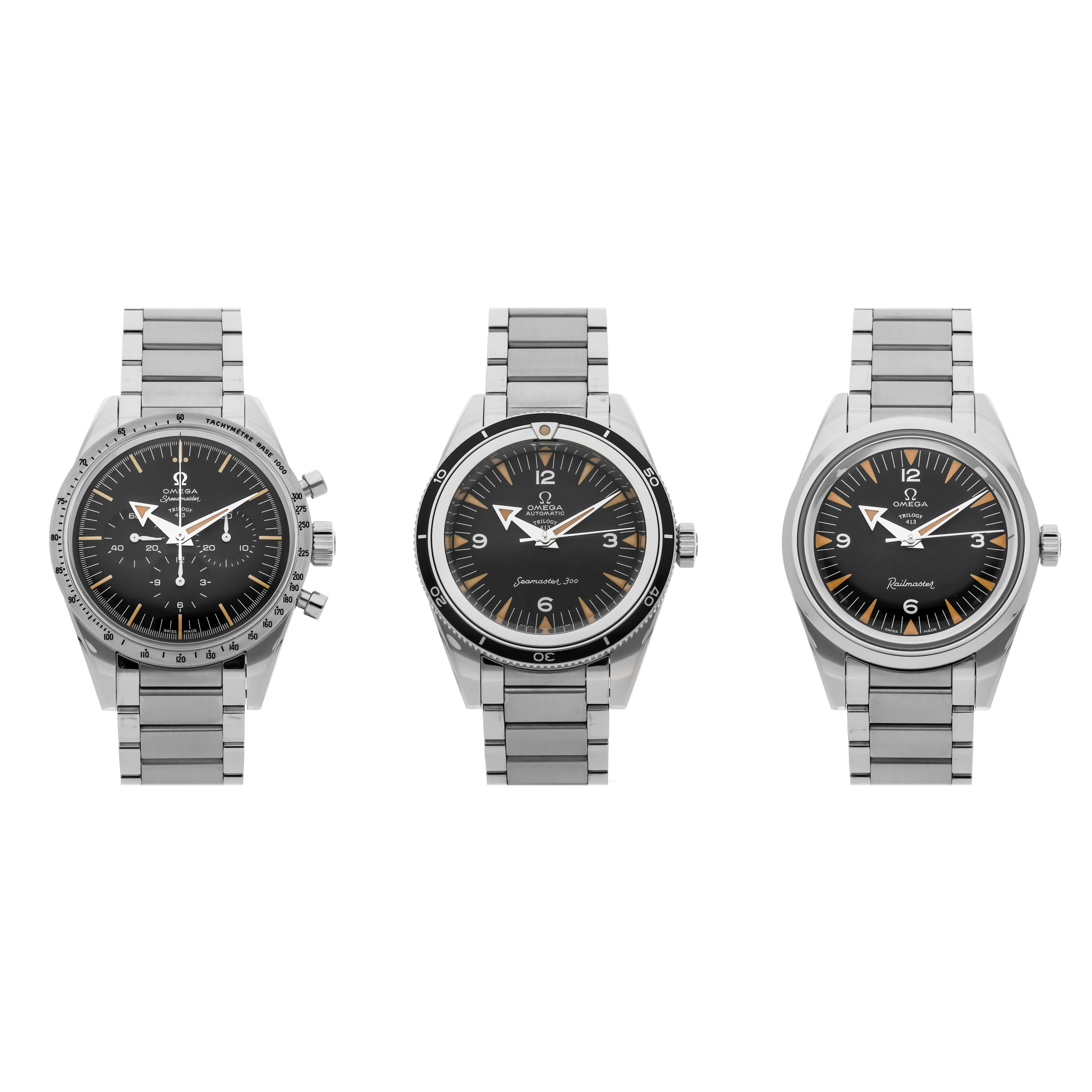 Pre Owned Omega The 1957 Trilogy Set Limited Edition