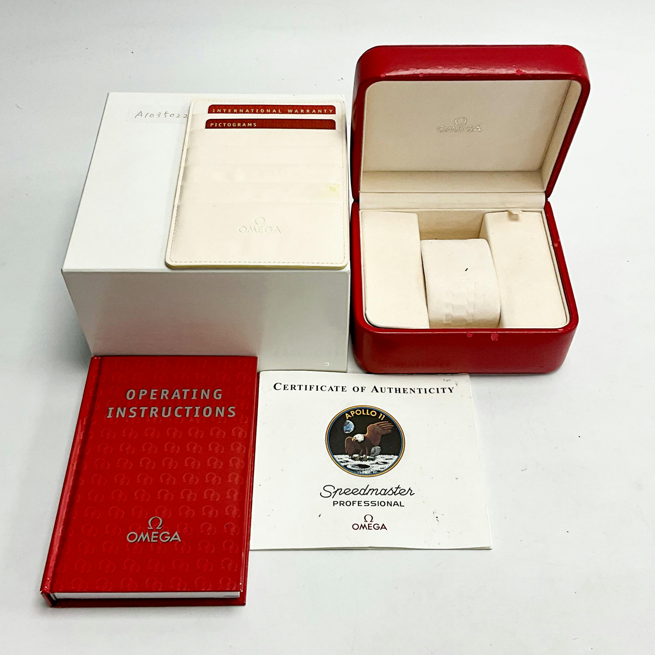 Pre Owned Omega Speedmaster Professional Moonwatch Apollo 11 35th