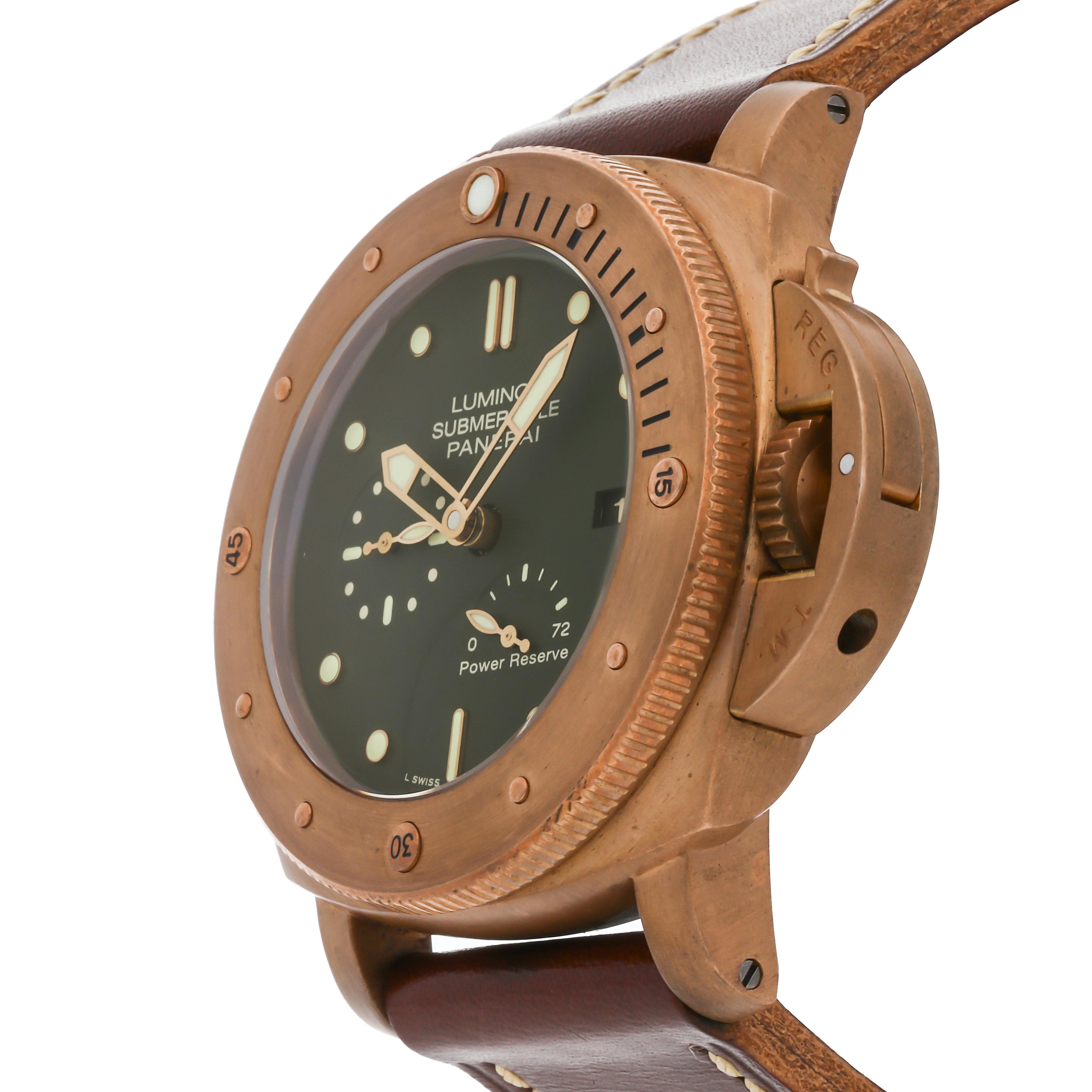 Panerai luminor online bronze