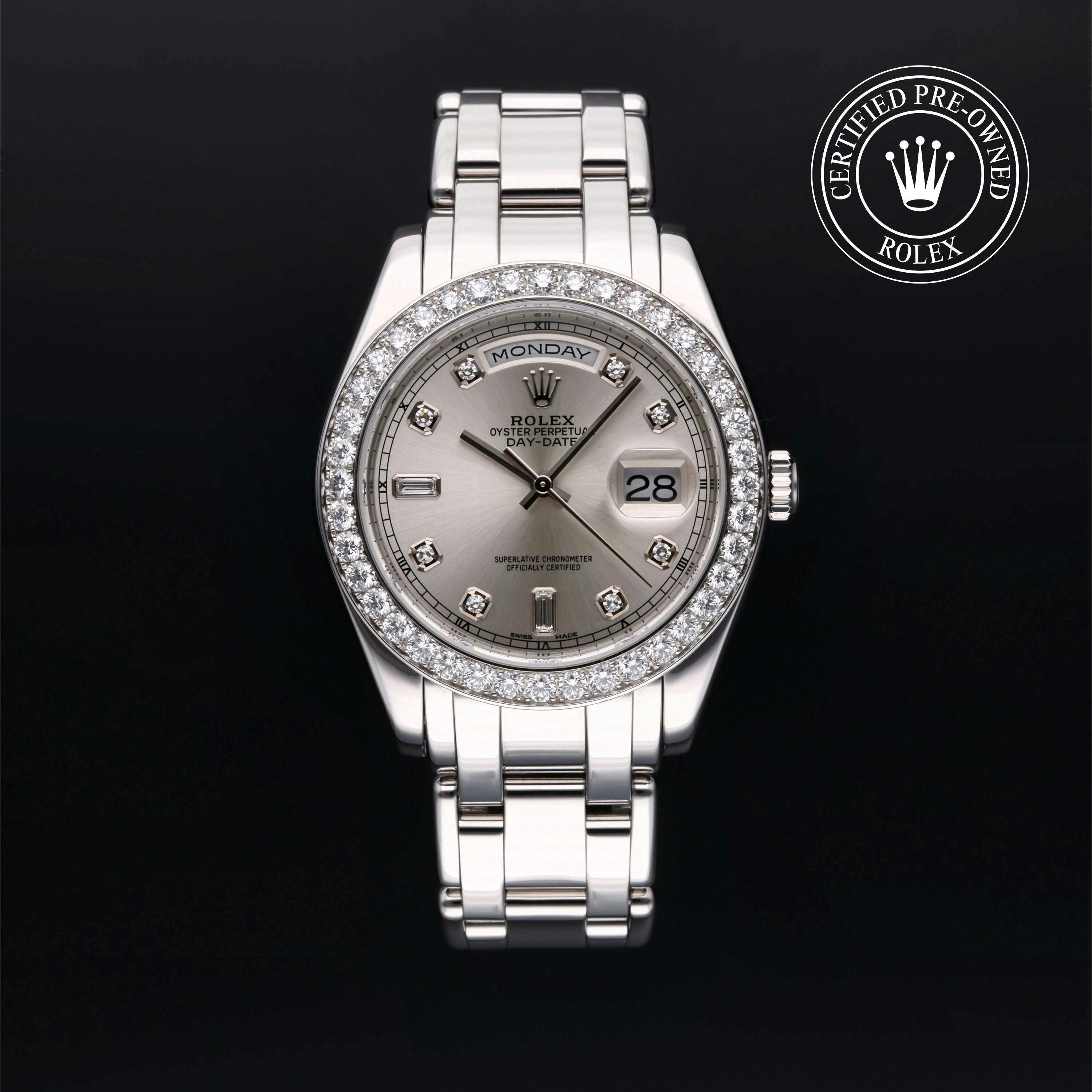 Rolex Certified Pre Owned Day Date 39mm in Platinum 18946