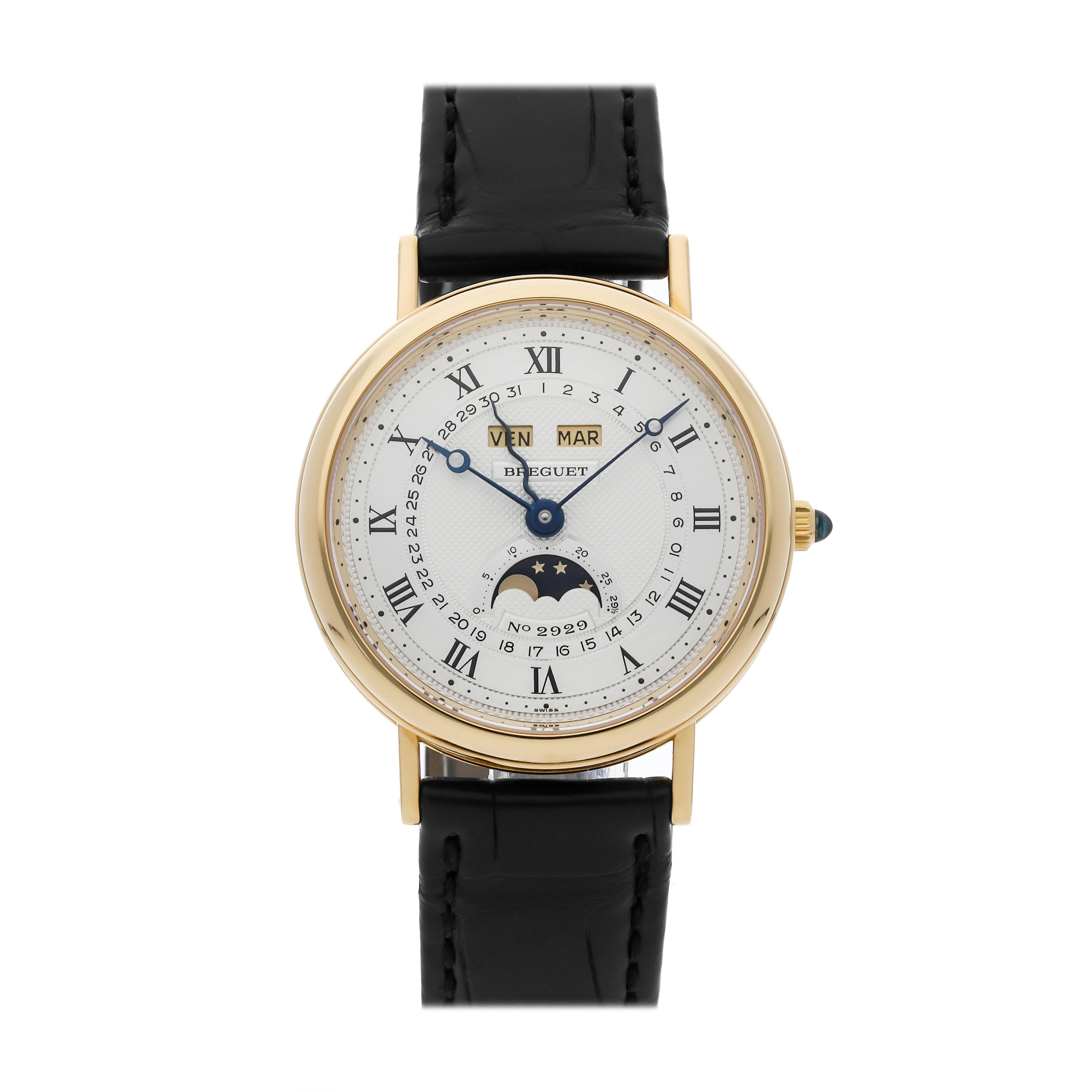 Pre Owned Breguet Serpentine Triple Calendar Moonphase 3040BA 11