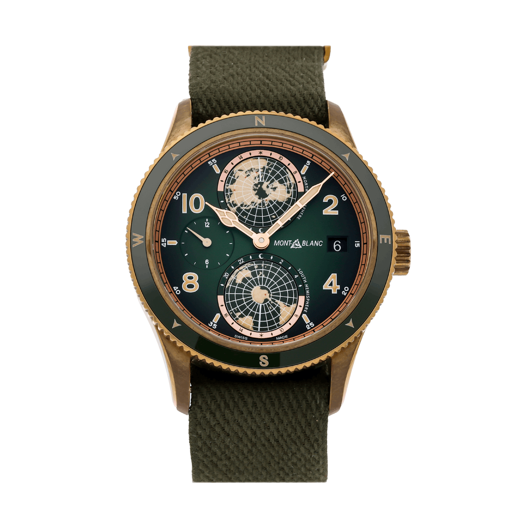 Vertical Pre-Owned Montblanc 1858 Geosphere Limited Edition 119909