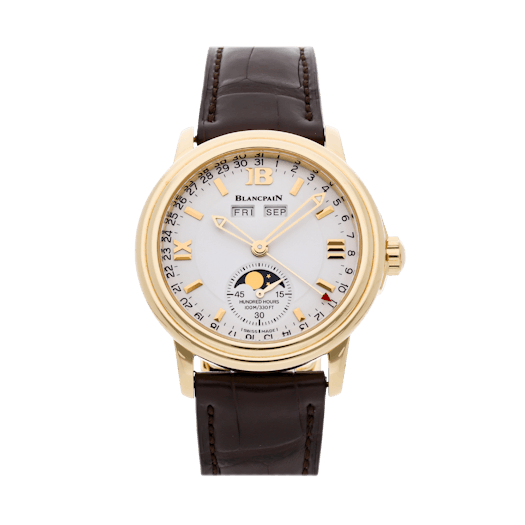 Vertical Pre-Owned Blancpain Leman Complete Calendar 2763-1418-53