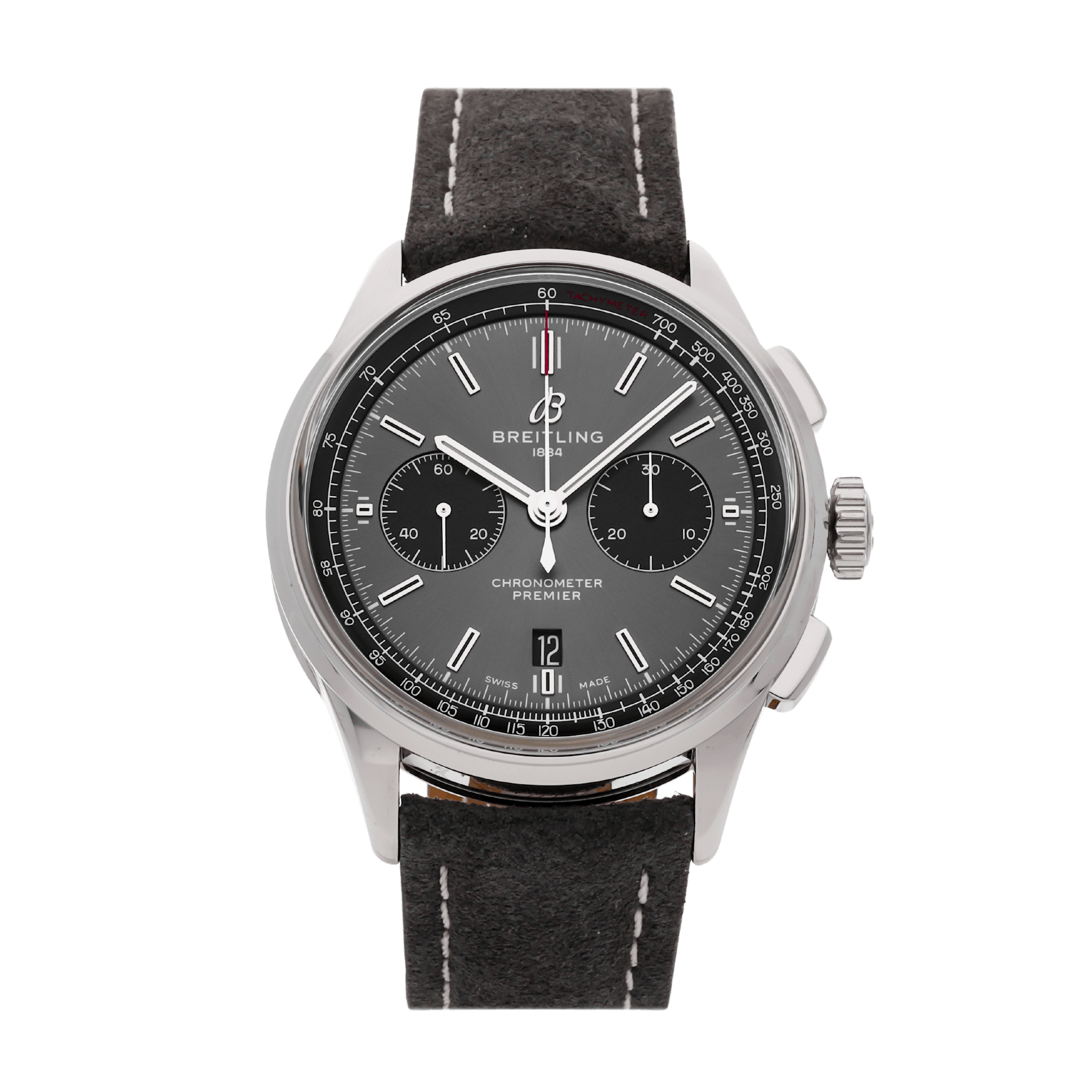 Vertical Pre-Owned Breitling Premier B01 Chronograph AB0118221B1X2