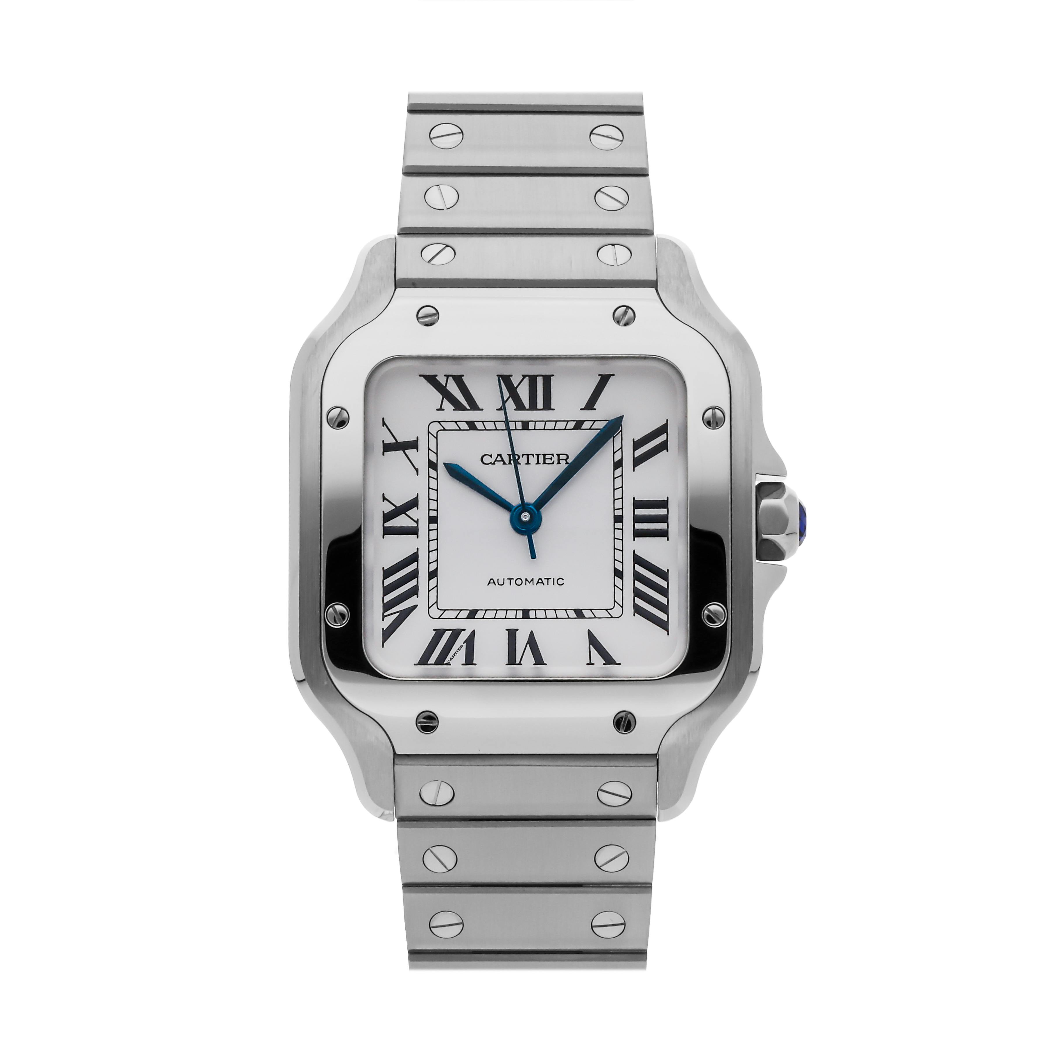 cartier santos watch pre owned