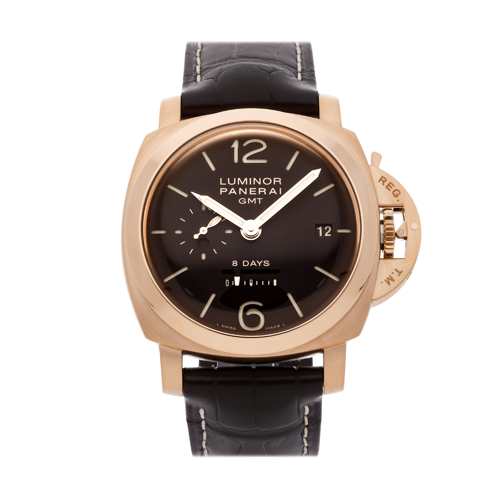 Vertical Pre-Owned Panerai Luminor 1950 8-Days PAM 289
