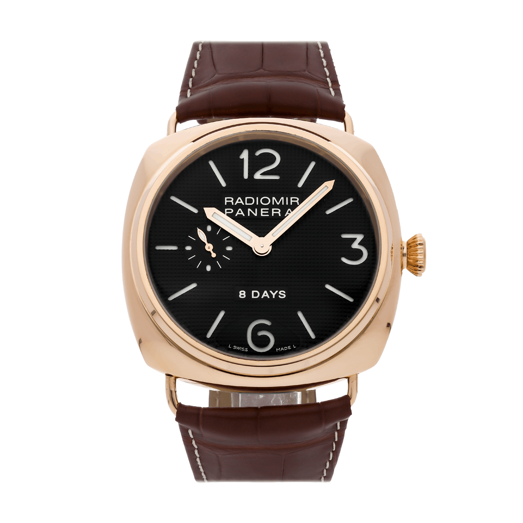 Vertical Pre-Owned Panerai Radiomir 8 Days PAM 197