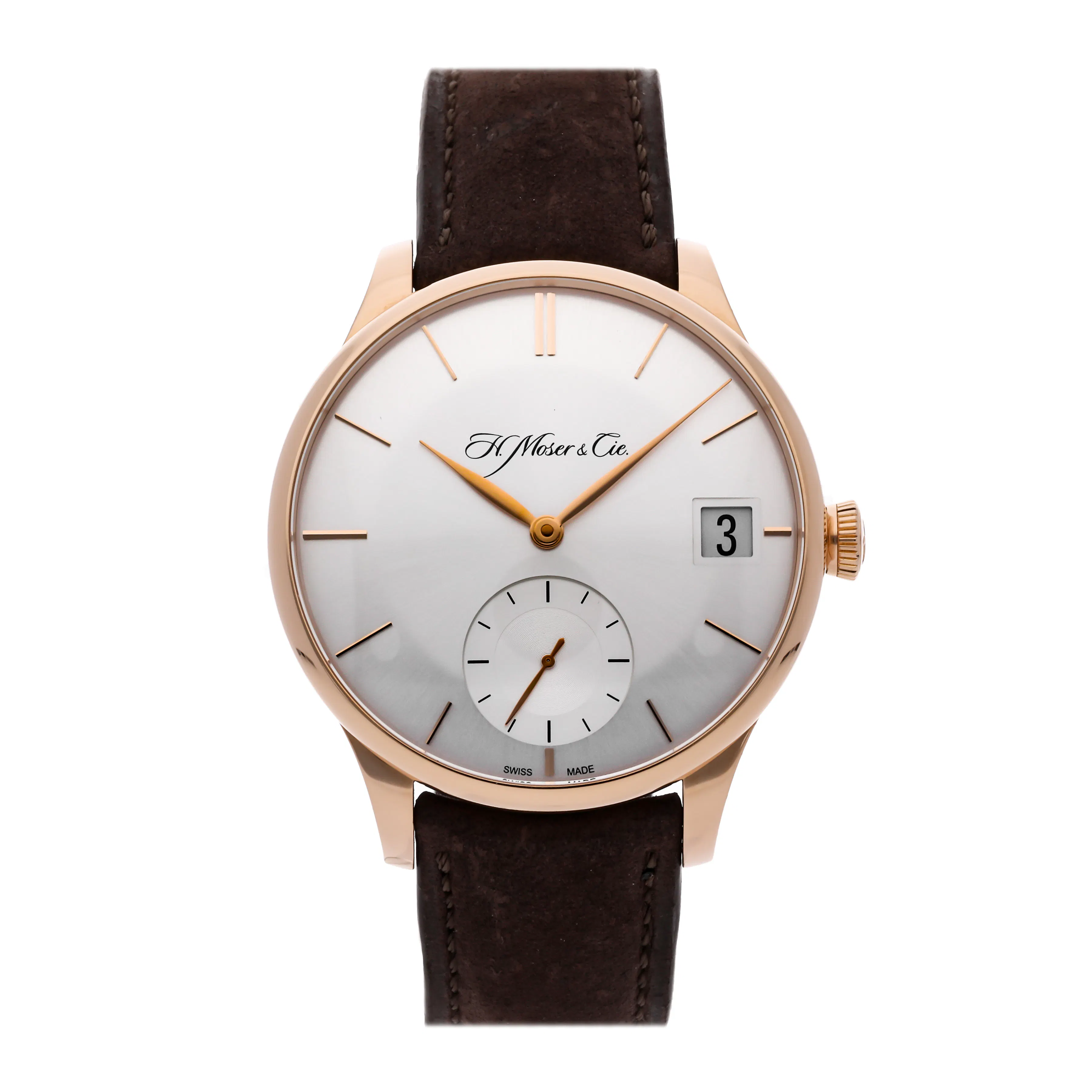 Vertical Pre-Owned H. Moser & Cie Venturer Big Date 2100-0400