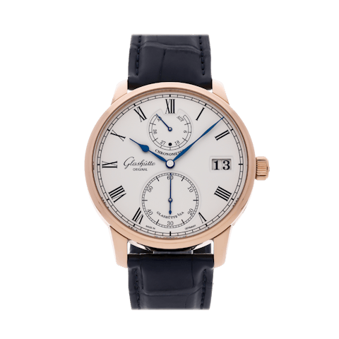 Vertical Pre-Owned Glashutte Original Senator Chronometer 1-58-01-02-05-30