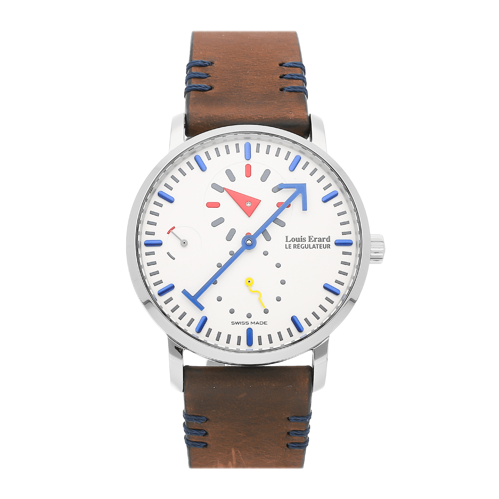 Vertical Pre-Owned Louis Erard x Alain Silberstein Excellence Le Regulateur Limited Edition 54230AS61.BVA08
