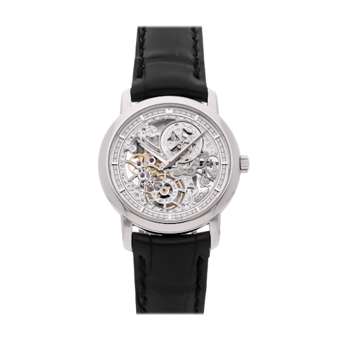 Vertical Pre-Owned Vacheron Constantin Patrimony Traditionnelle Small Model 33158/000G-9394