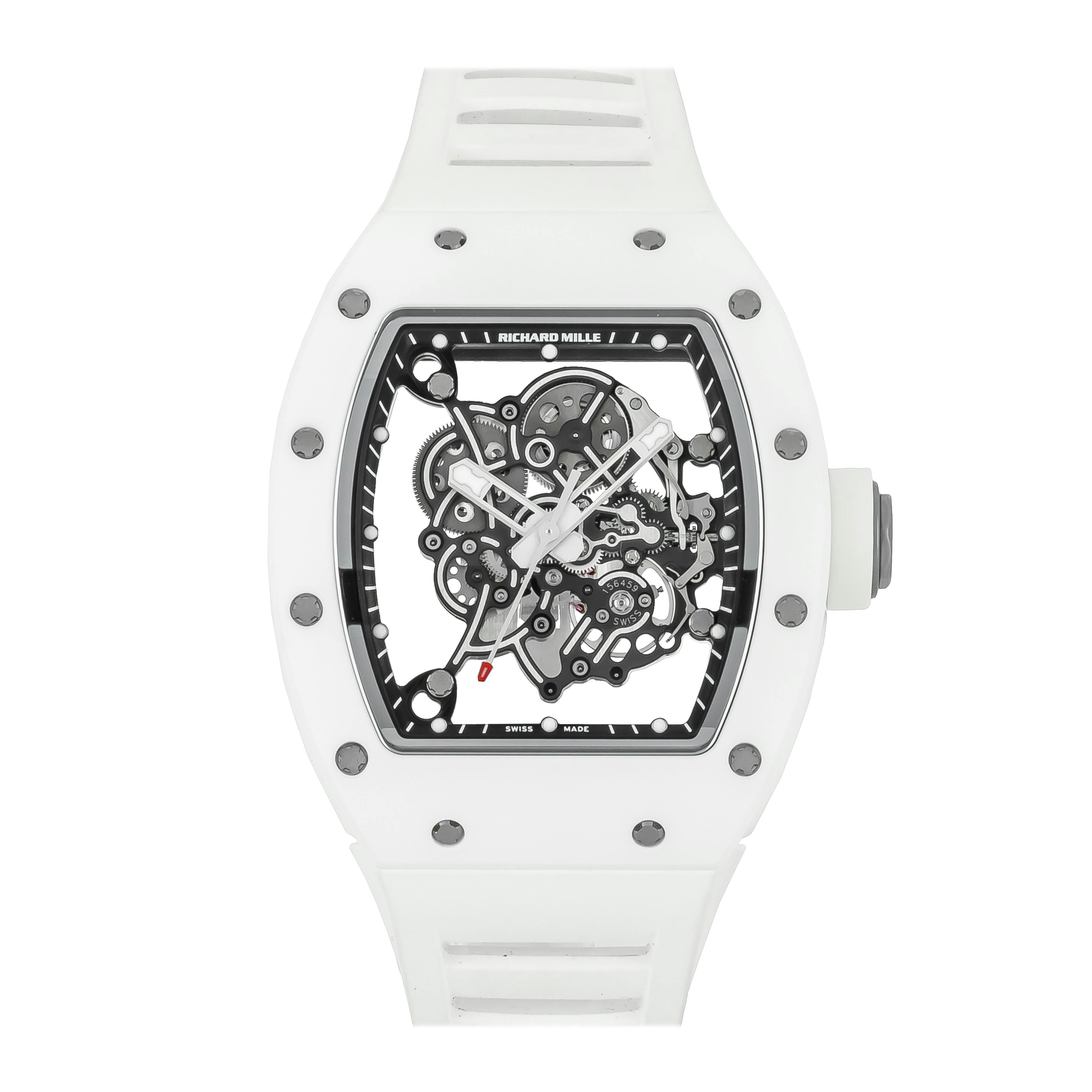 All white richard mille best sale