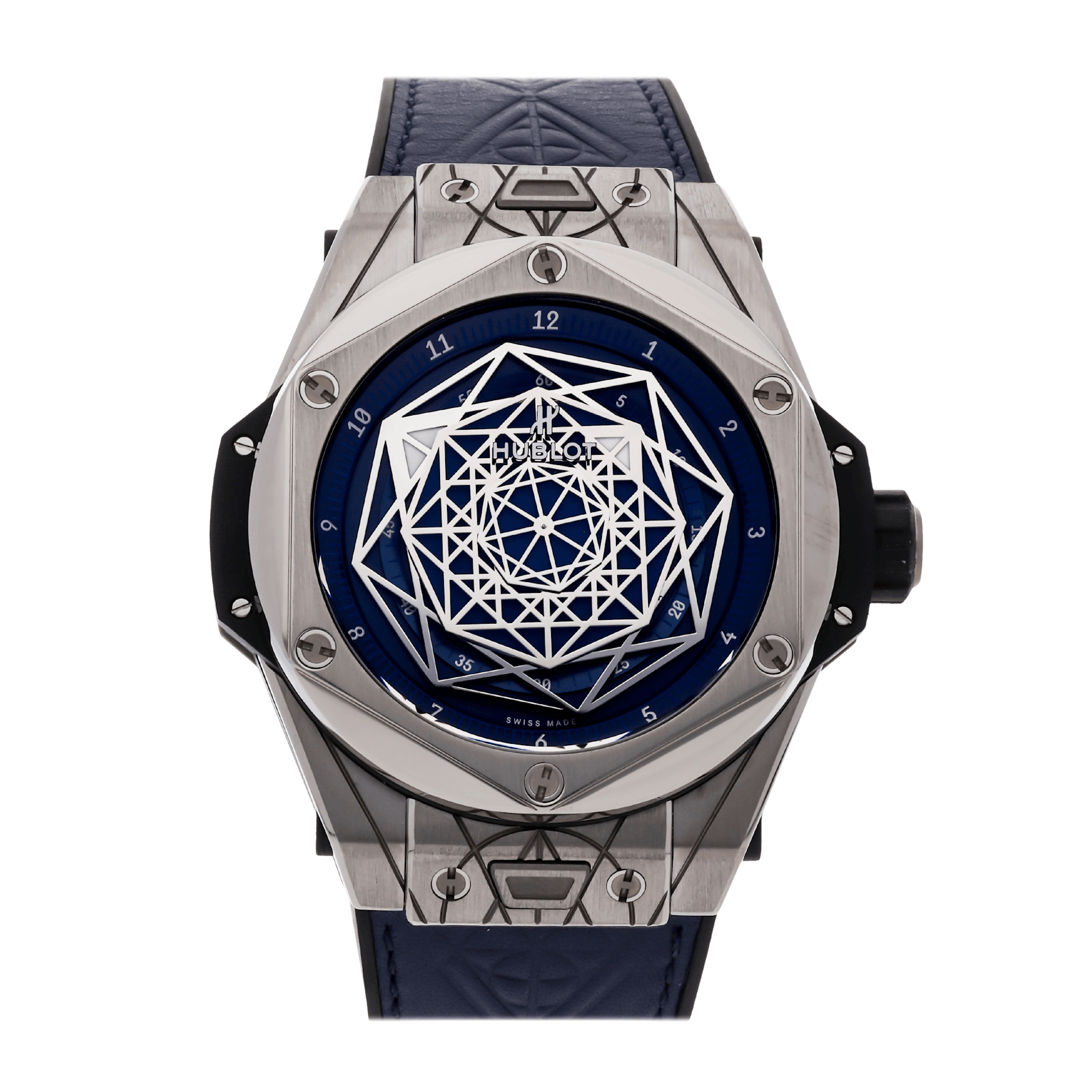 Vertical Pre-Owned Hublot Big Bang Sang Bleu Limited Edition 415.NX.7179.VR.MXM18