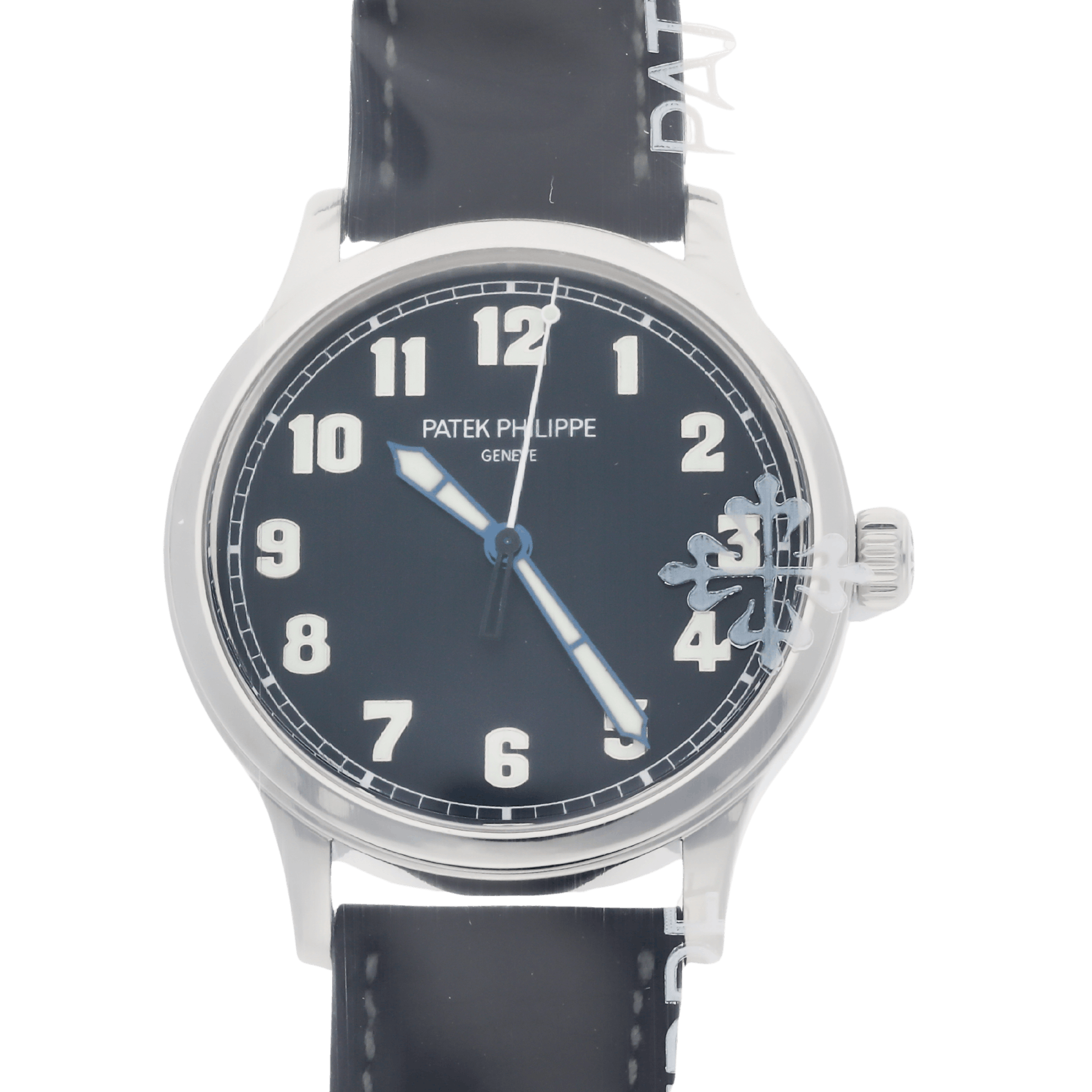 Vertical Pre-Owned Patek Philippe Pilot's Calatrava New York Limited Edition 5522A-001