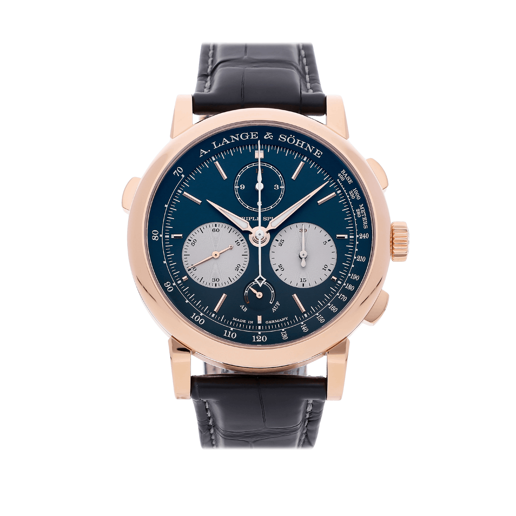 Vertical Pre-Owned A. Lange & Sohne Saxonia Triple Split Limited Edition 424.037F
