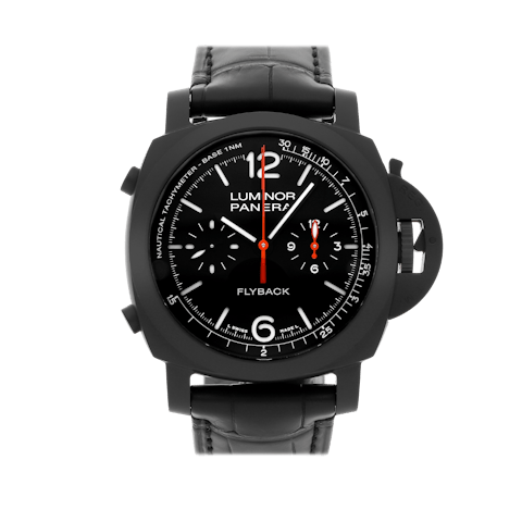 Vertical Pre-Owned Panerai Luminor Chronograph Flyback PAM 1298