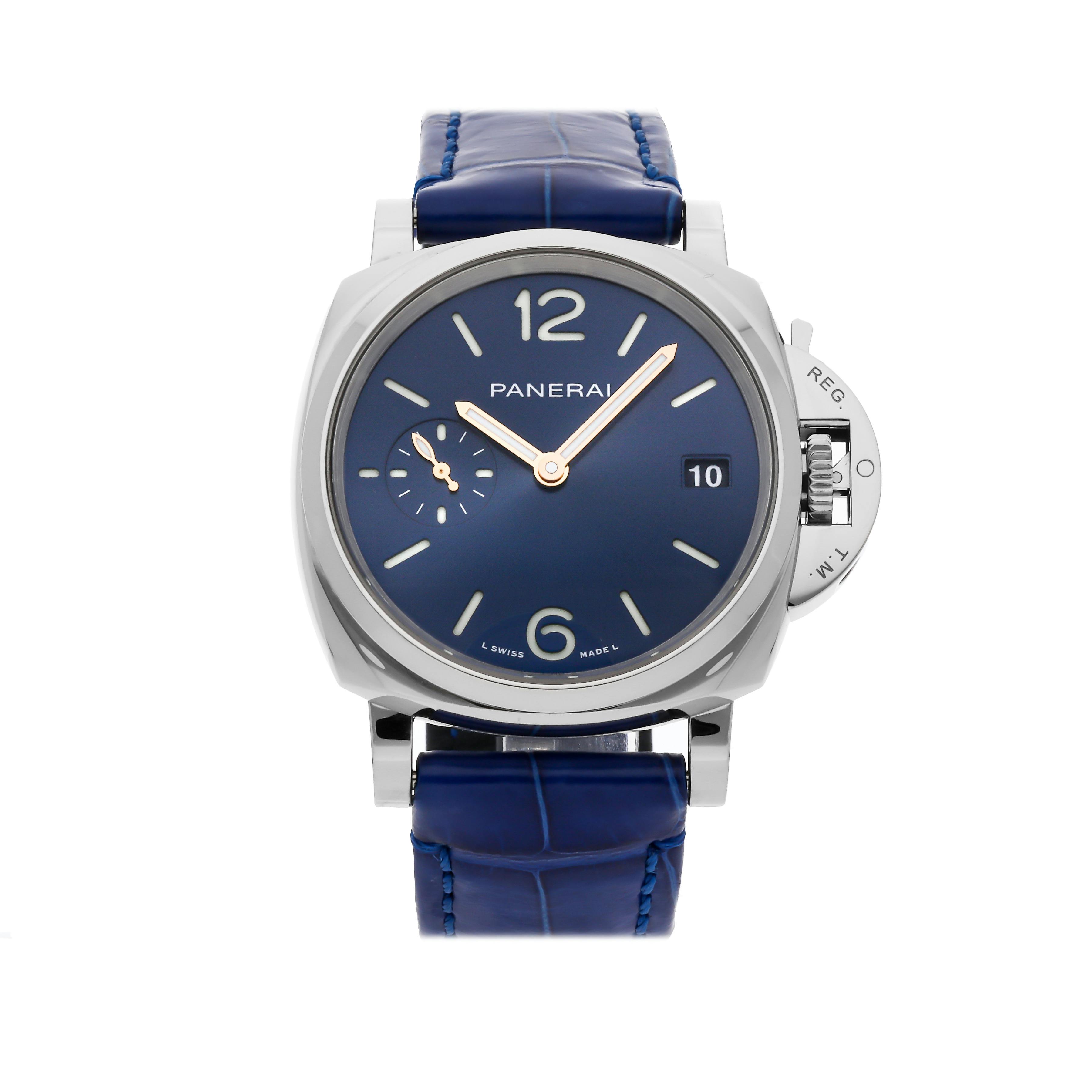 Vertical Pre-Owned Panerai Luminor Due PAM 1273