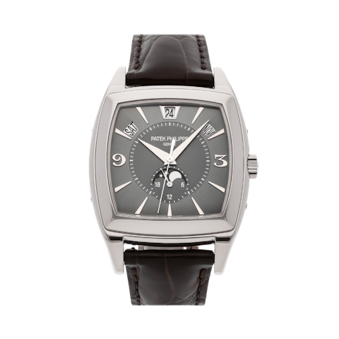 Vertical Pre-Owned Patek Philippe Gondolo Calendario 5135G-010