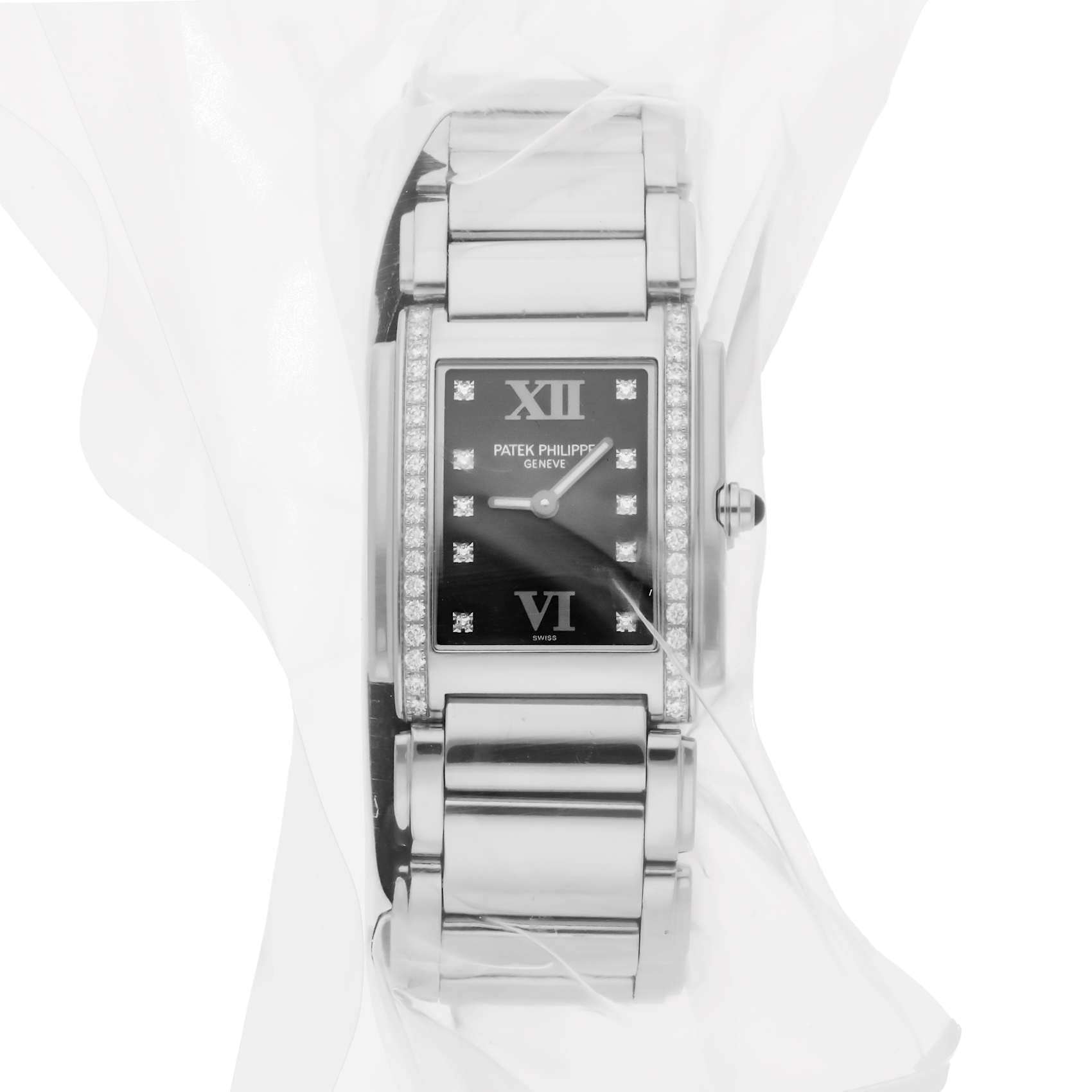 Vertical Pre-Owned Patek Philippe Twenty`4 4910/10A-001