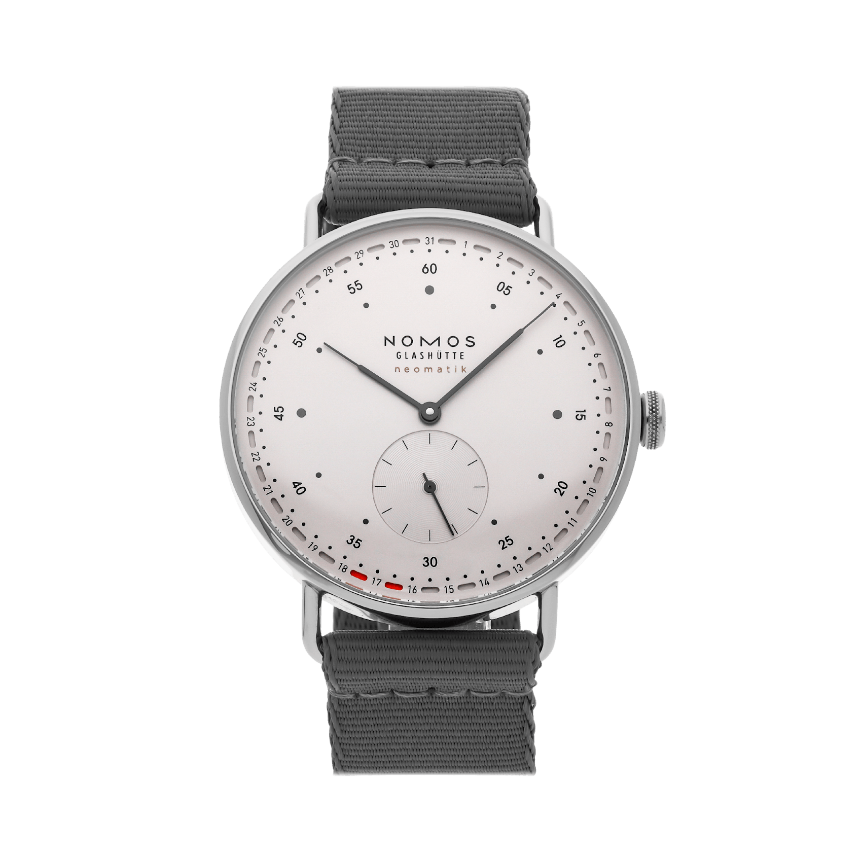 Vertical Pre-Owned Nomos Glashutte Metro Neomatik Update 1165