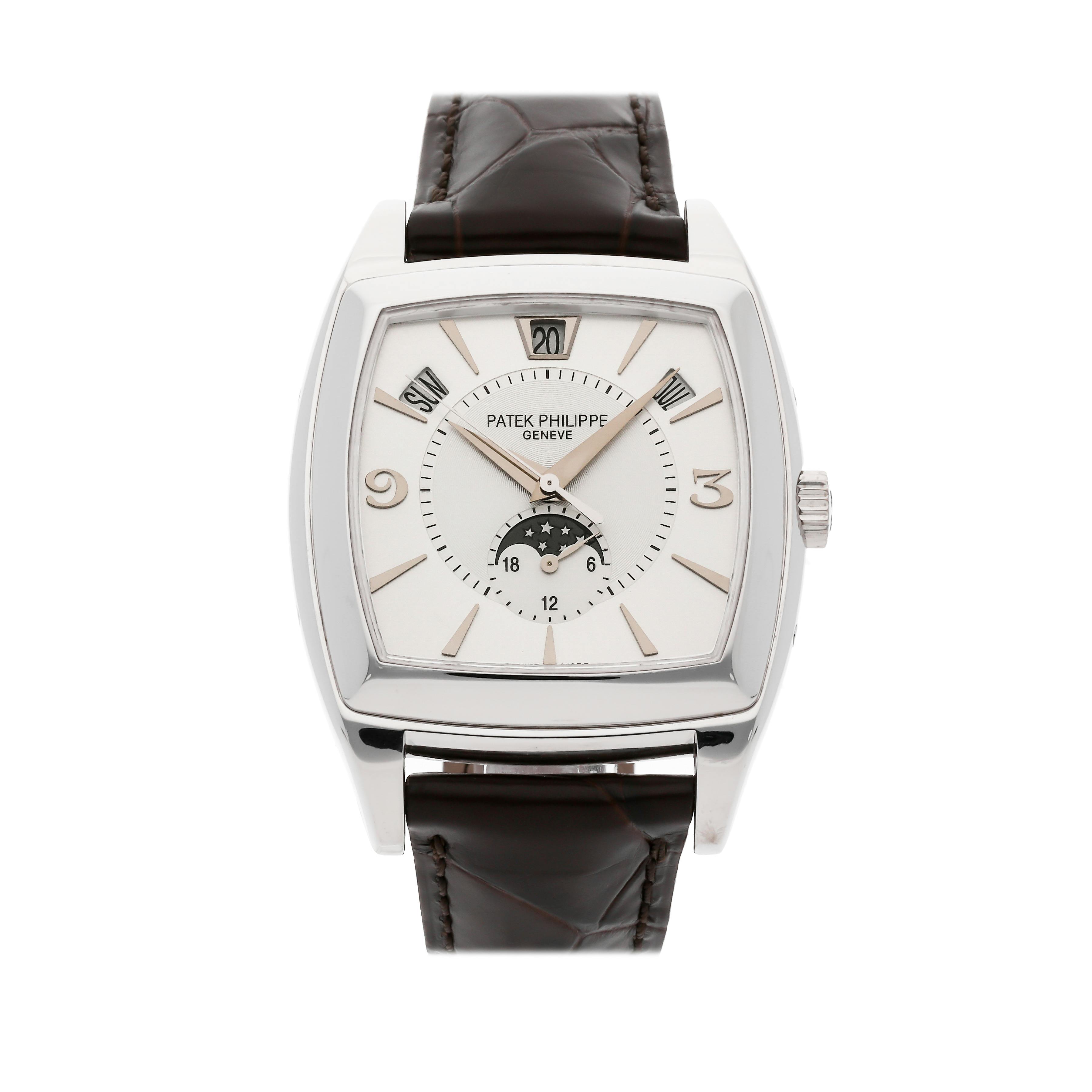 Vertical Pre-Owned Patek Philippe Gondolo Calendario 5135G-001