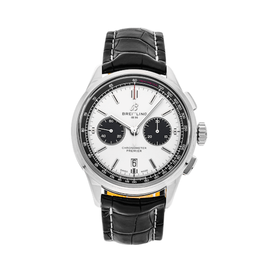 Vertical Pre-Owned Breitling Premier B01 Chronograph AB0118221G1P1