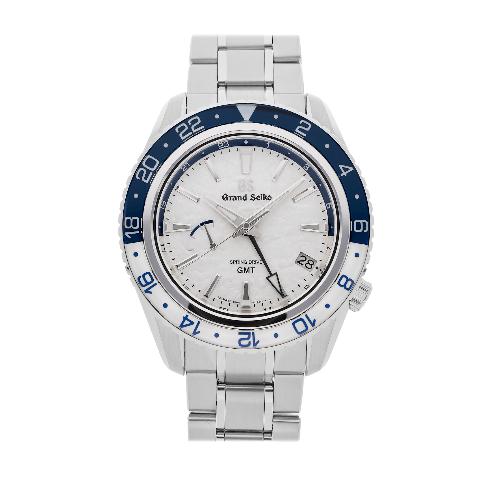 Vertical Pre-Owned Grand Seiko Sport Collection GMT 20th Anniversary Limited Edition SBGE275