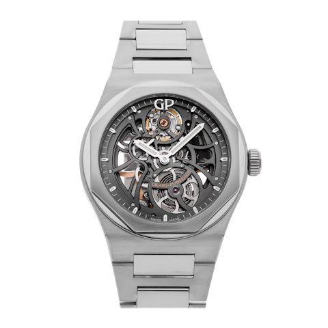 Vertical Pre-Owned Girard Perregaux Laureato Skeleton 81015-11-001-11A