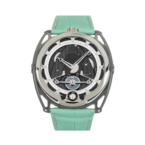 Vertical Pre-Owned De Bethune DB28 Special Edition 6 Day Power Reserve DB28TIS8NLE