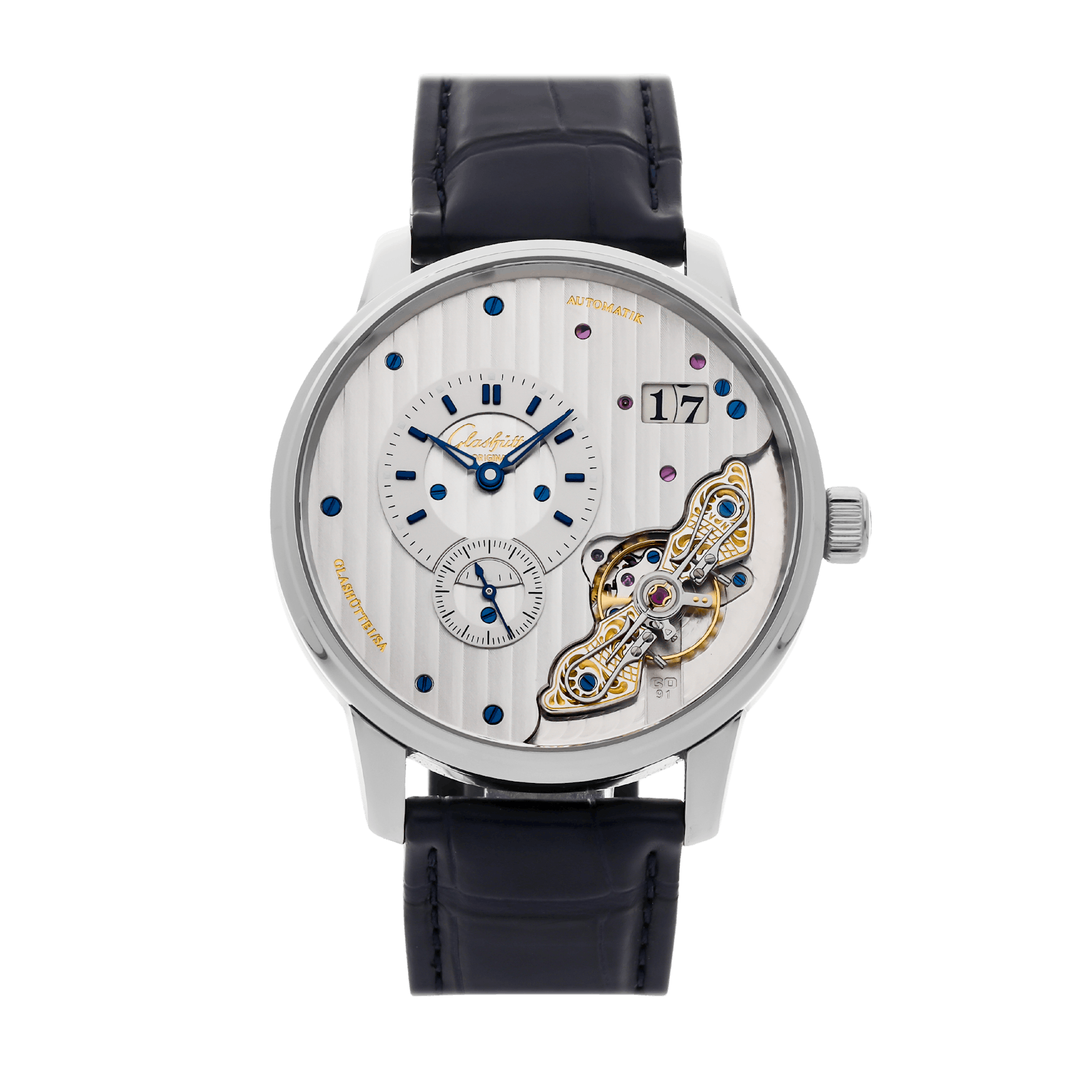 Vertical Pre-Owned Glashutte Original PanoMaticInverse 1-91-02-02-02-61
