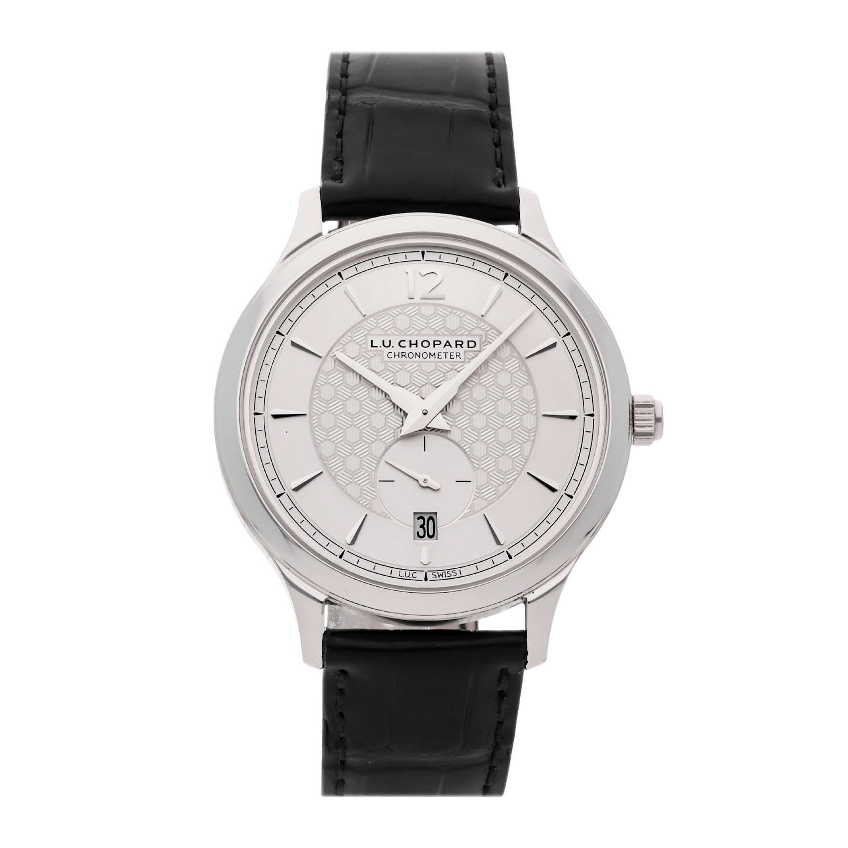 Vertical Pre-Owned Chopard L.U.C XPS 1860 Officer 161242-1001
