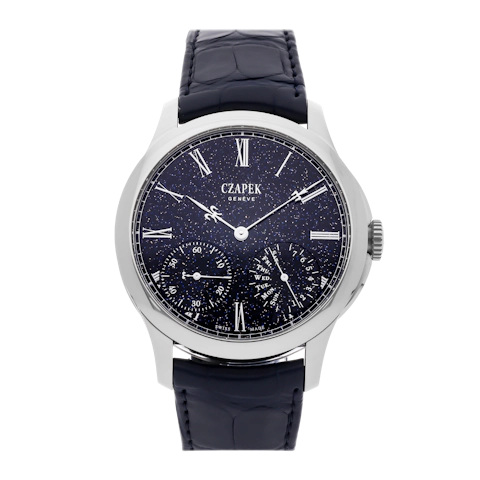 Vertical Pre-Owned Czapek Quai des Bergues Midnight in Geneva Limited Edition 1032