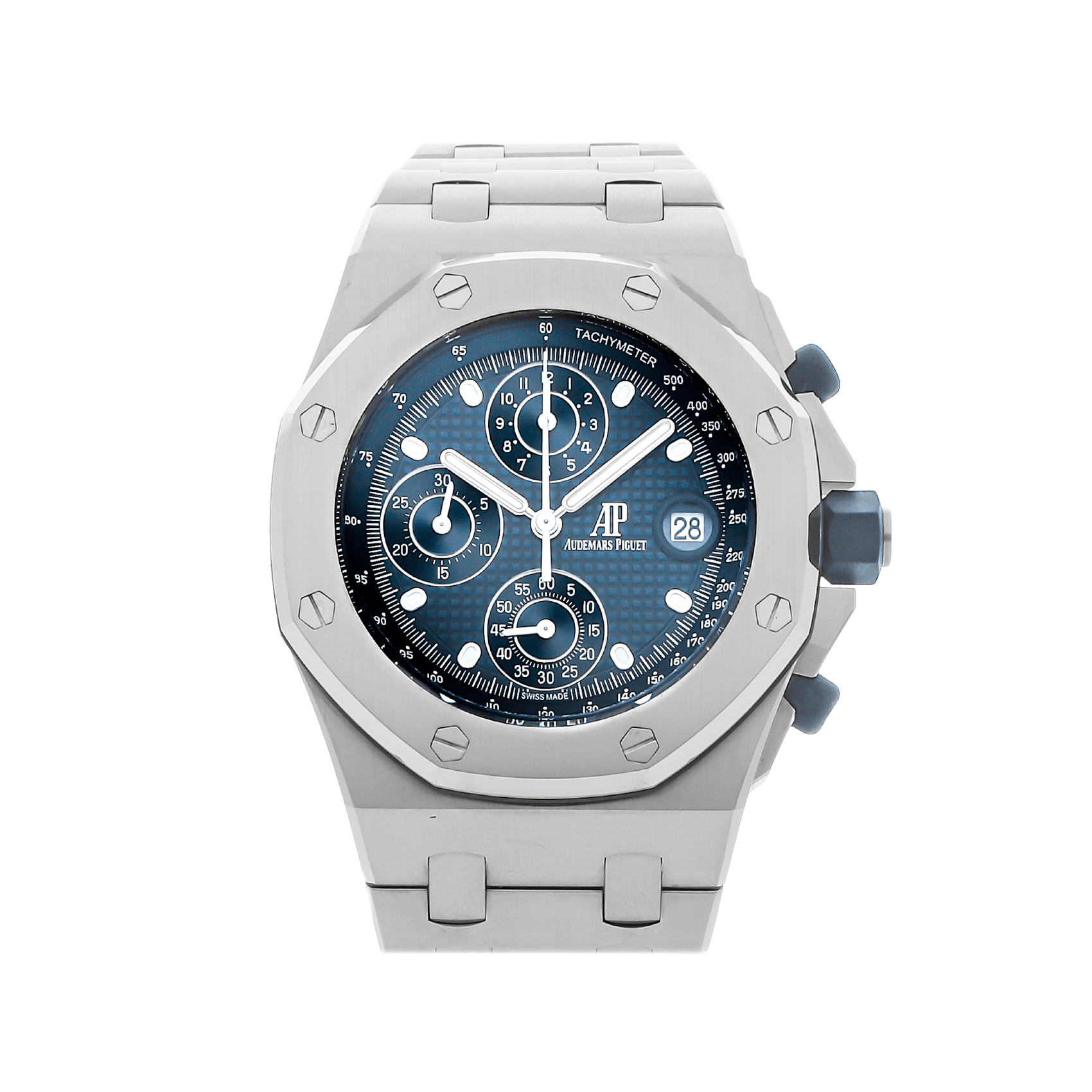 Vertical Pre-Owned Audemars Piguet Royal Oak Offshore Chronograph 26238ST.OO.2000ST.01