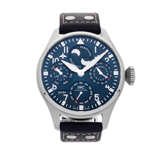 Vertical Big Pilot's Watch Perpetual Calendar