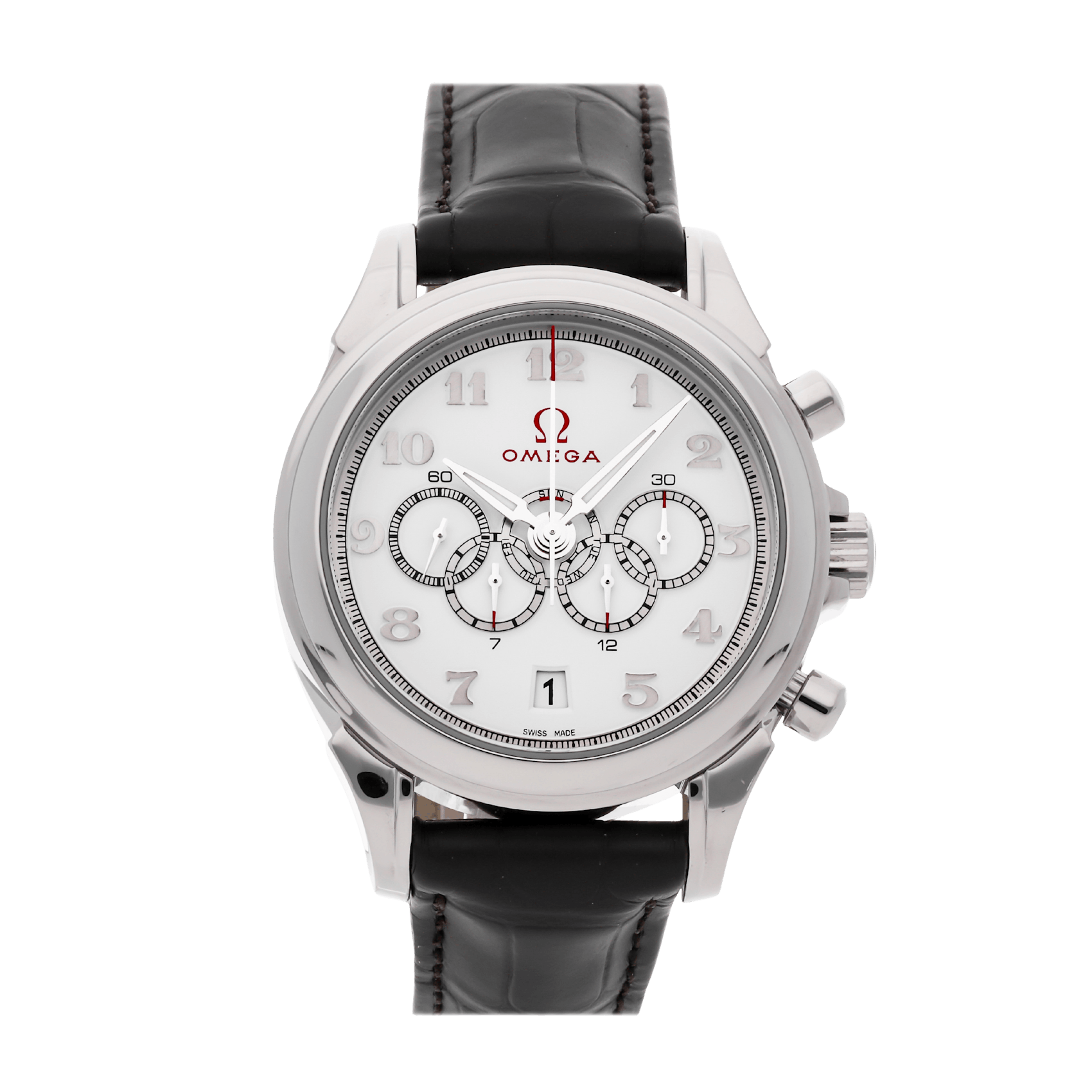 Vertical Pre-Owned Omega DeVille Olympic 422.13.41.52.04.001