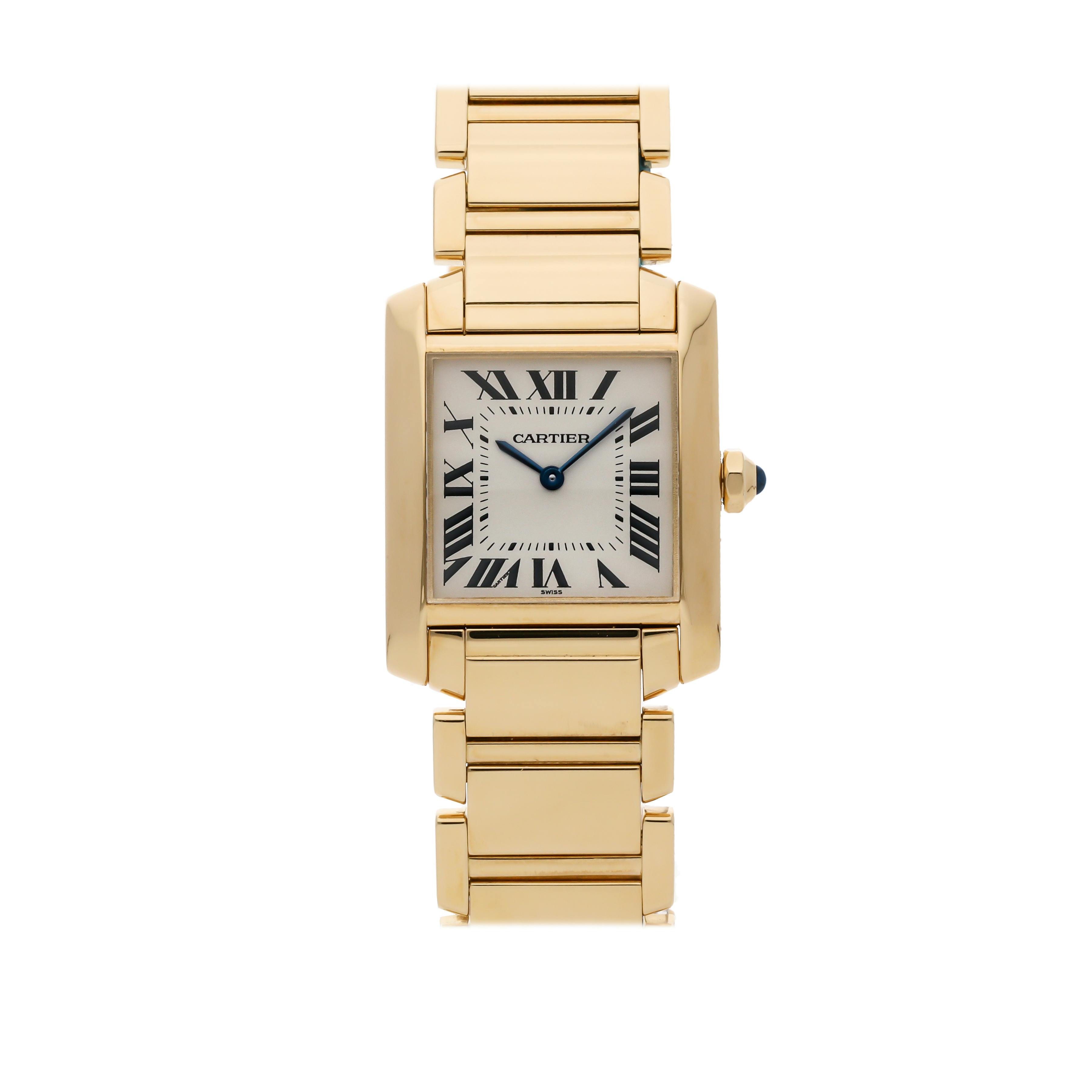 Vertical Pre-Owned Cartier Tank Francaise W50003N2