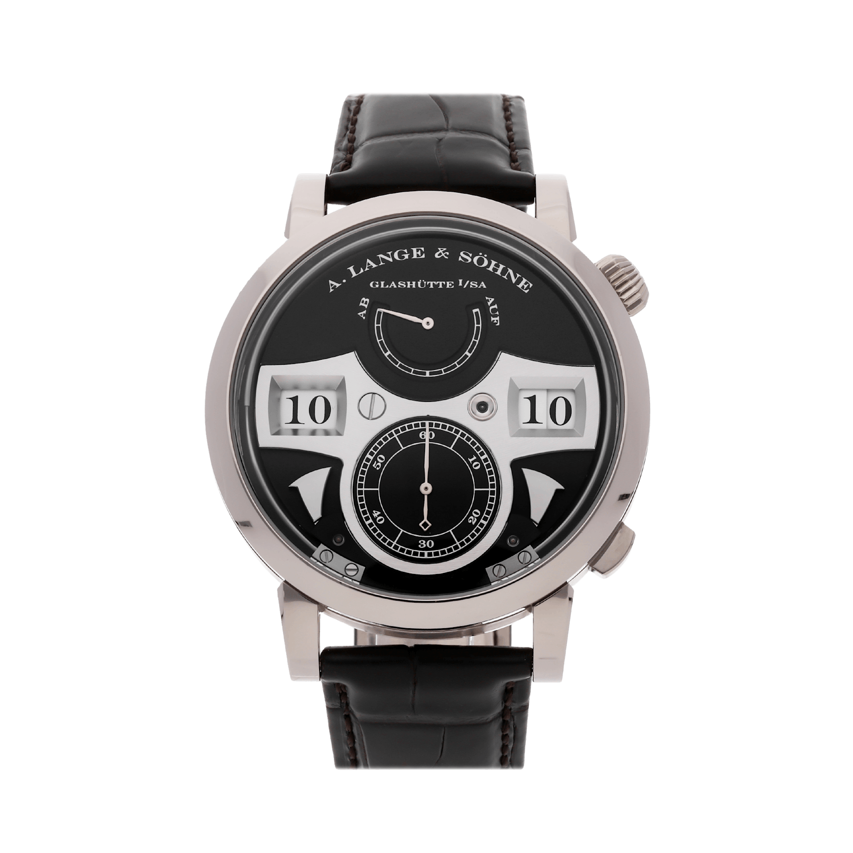 Vertical Pre-Owned A. Lange & Sohne Zeitwerk Striking Time 145.029