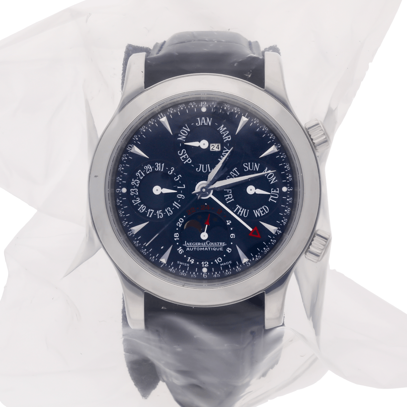 Vertical Pre-Owned Jaeger-LeCoultre Master Memovox Perpetual Limited Edition Q146648A
