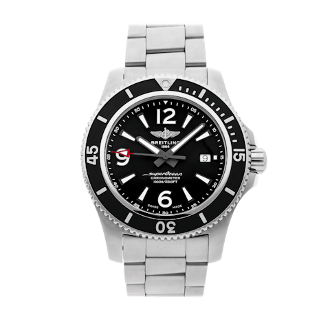 Vertical Pre-Owned Breitling Superocean A17367D71B1A1
