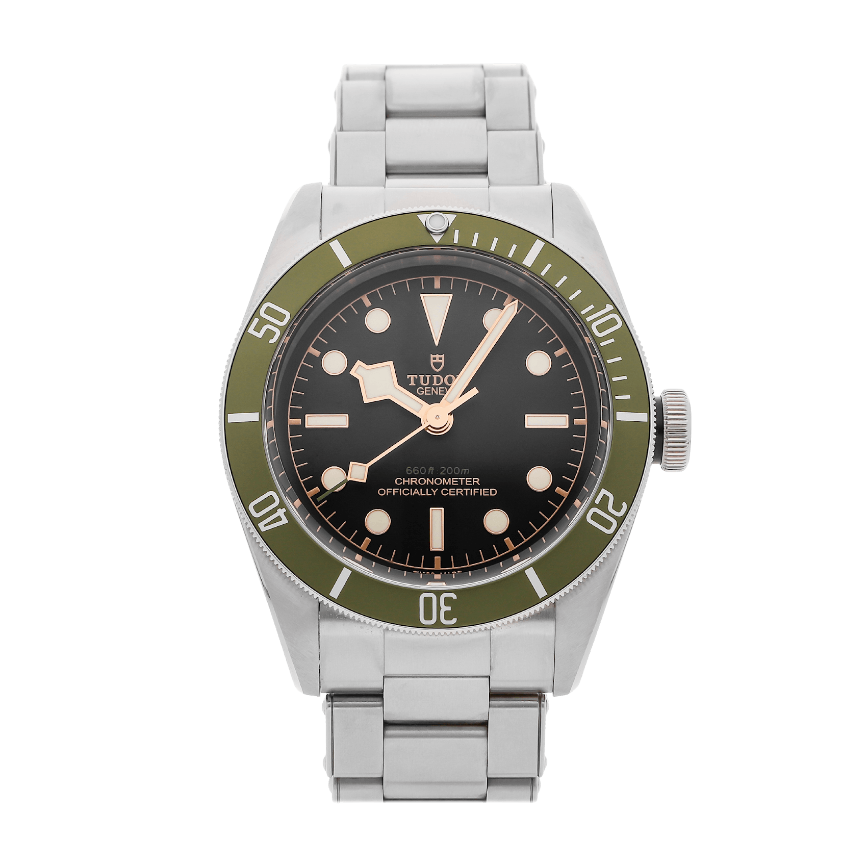 Vertical Pre-Owned Tudor Heritage Black Bay Harrods Exclusive 79230G