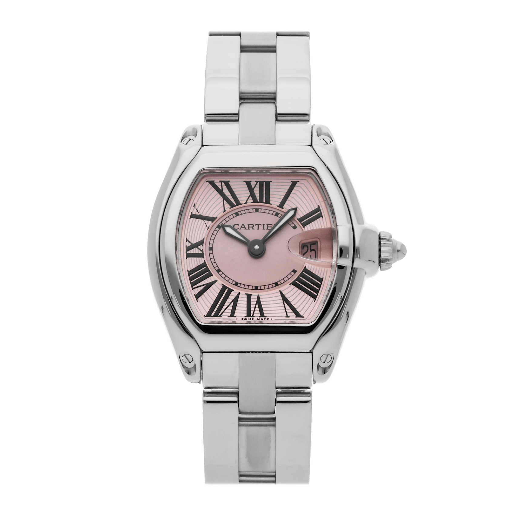 Vertical Pre-Owned Cartier Roadster Small W62017V3