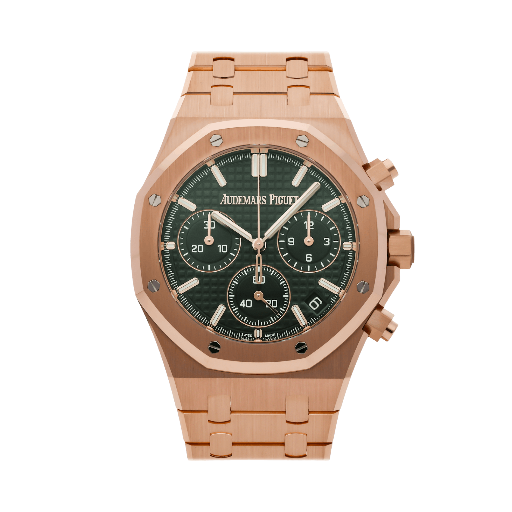 Vertical Pre-Owned Audemars Piguet Royal Oak Chronograph "50th Anniversary" Edition 26240OR.OO.1320OR.04