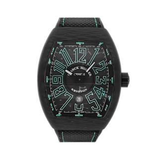Vertical Pre-Owned Franck Muller Vanguard Black Krypton Carbon V 45 SC DT KRYPTON CARBON VE