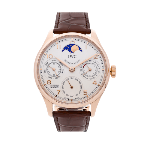 Vertical Pre-Owned IWC Portugieser Perpetual Calendar IW5023-02