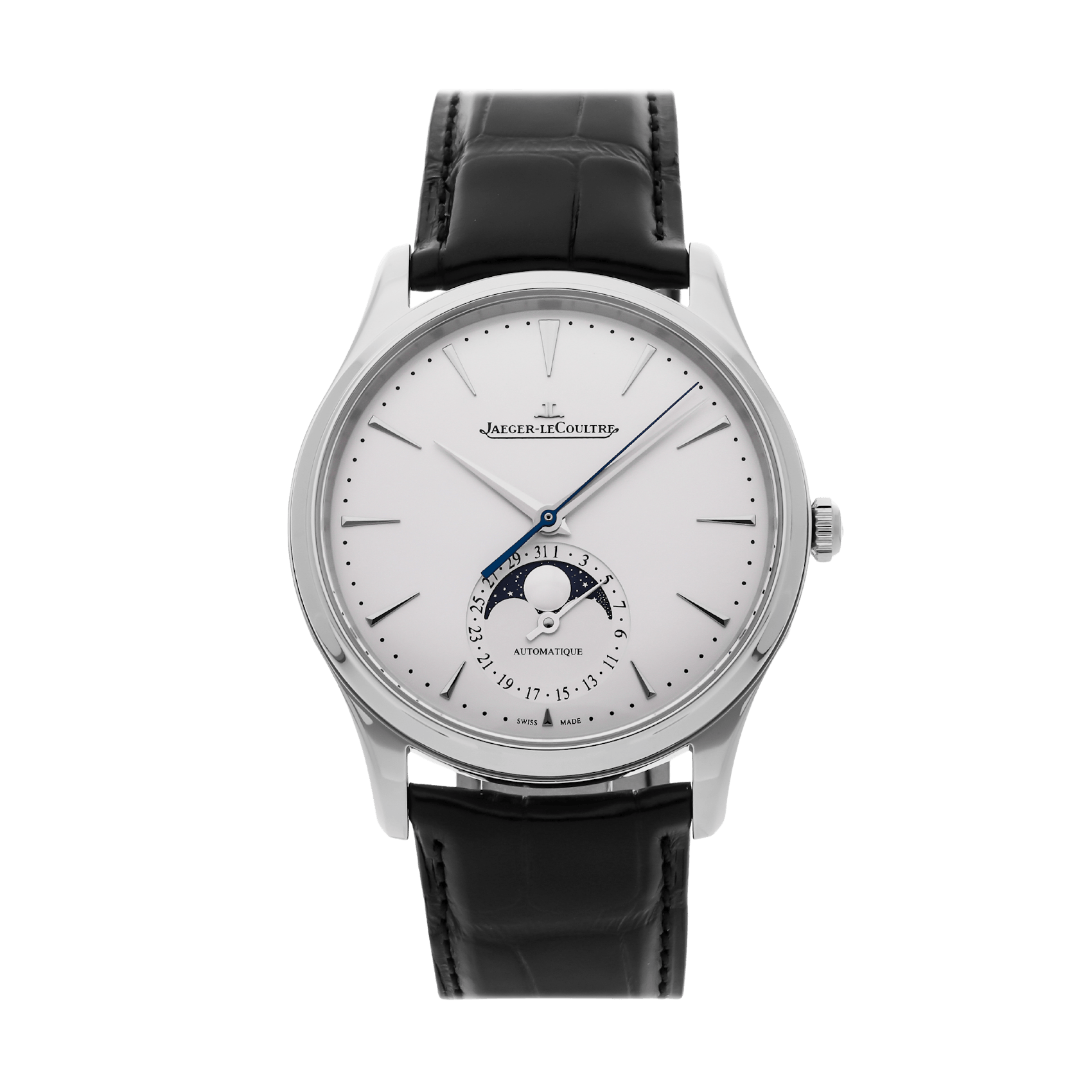 Vertical Pre-Owned Jaeger-LeCoultre Master Ultra Thin Moon Q1368430