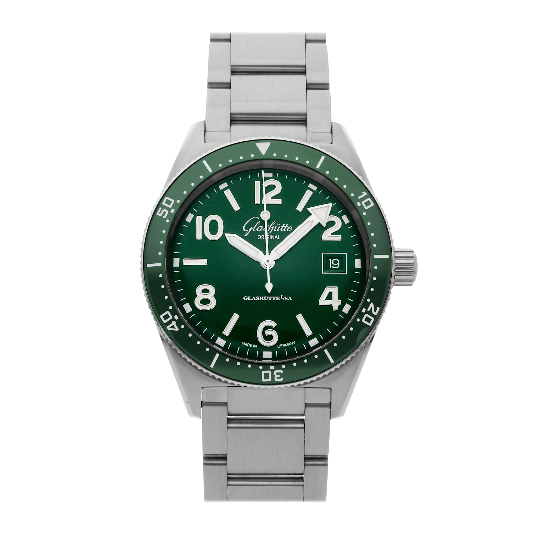 Vertical Pre-Owned Glashutte Original SeaQ 39-11-13-83-70
